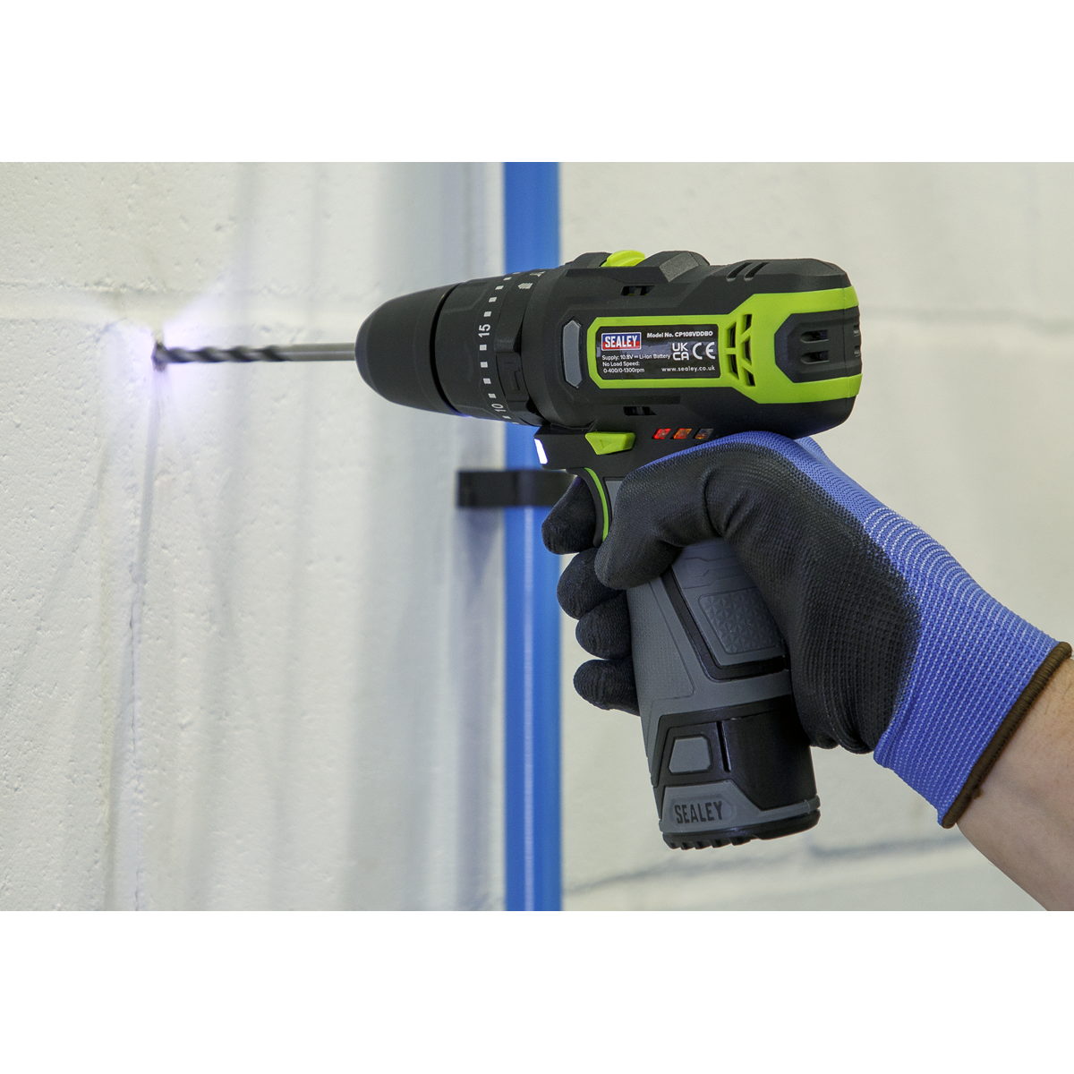 Sealey 10.8V Ø10mm Cordless Hammer Drill/Driver - Body Only CP108VDDBO