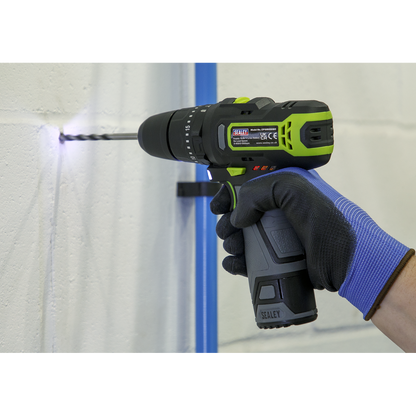 Sealey 10.8V Ø10mm Cordless Hammer Drill/Driver - Body Only CP108VDDBO