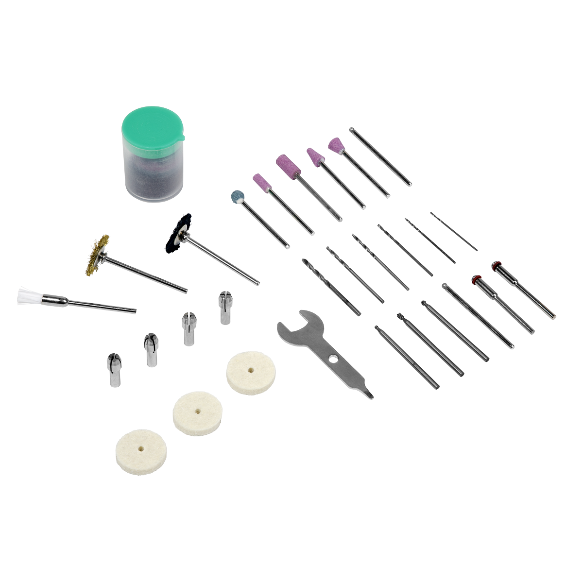 Sealey 10.8V Cordless Multipurpose Mini Grinder & 50pc Accessory Kit - Body Only CP108VMGBO