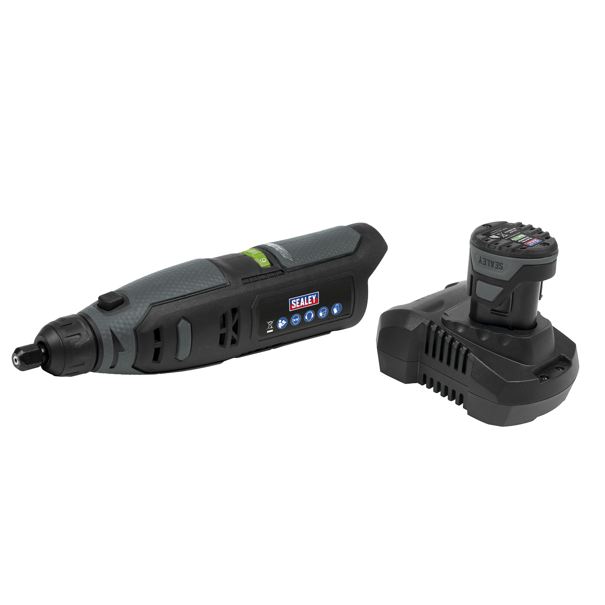Sealey 10.8V 2Ah Cordless Multipurpose Mini Grinder Kit CP108VMG