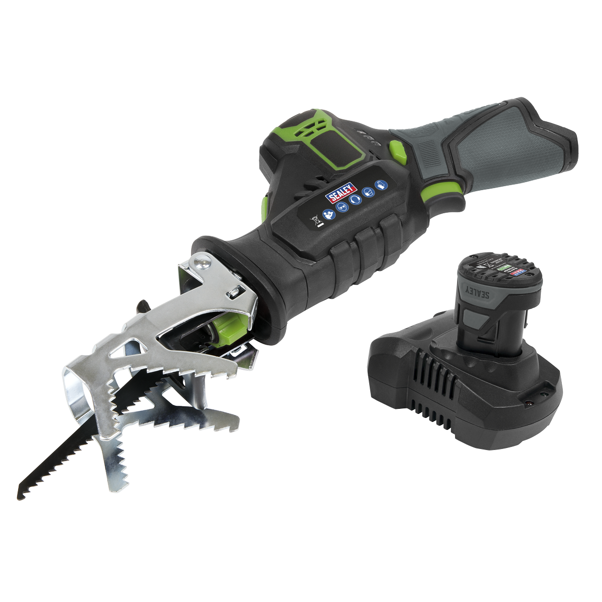 Sealey 10.8V 2Ah Cordless Reciprocating Saw Kit CP108VRS