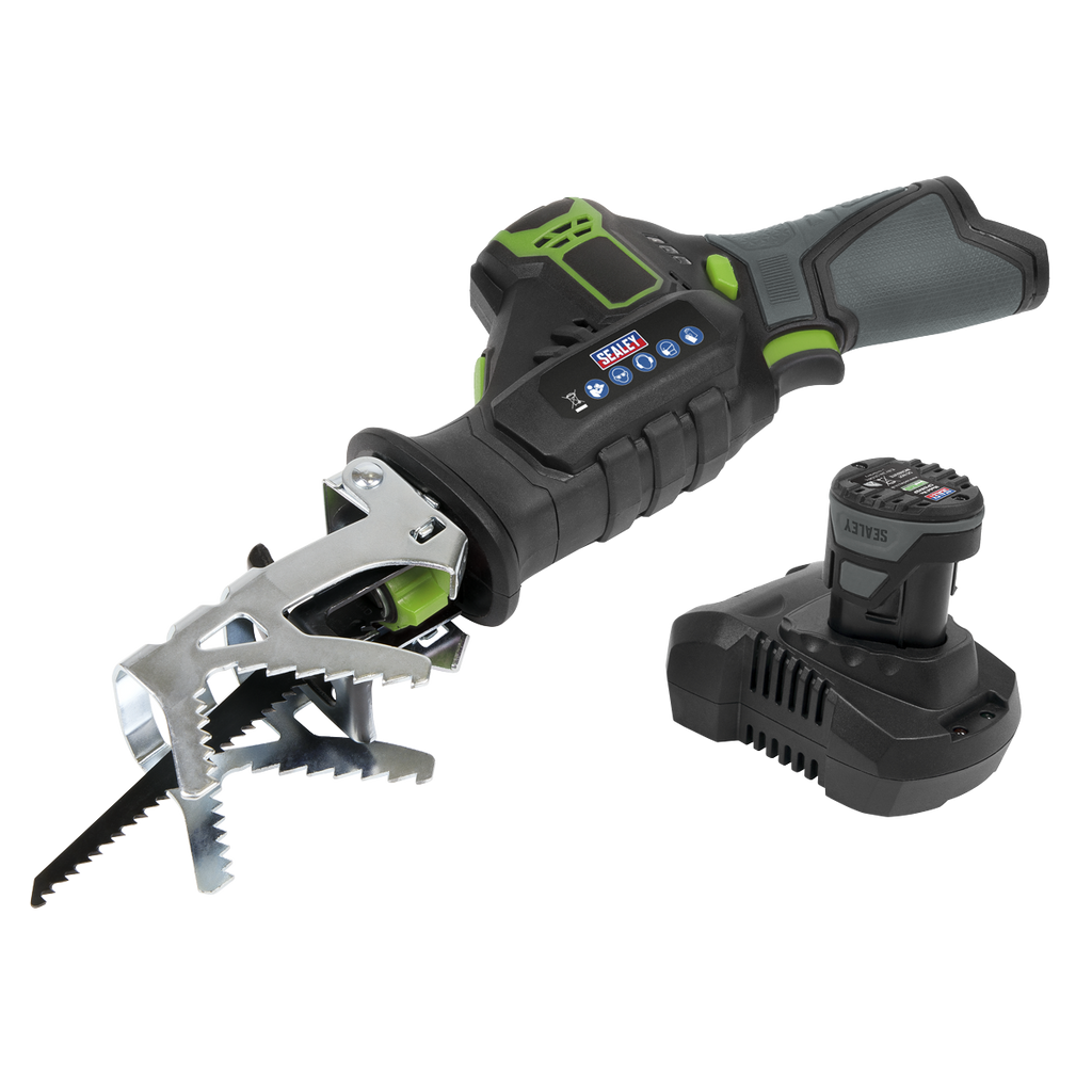 Sealey 10.8V 2Ah Cordless Reciprocating Saw Kit CP108VRS