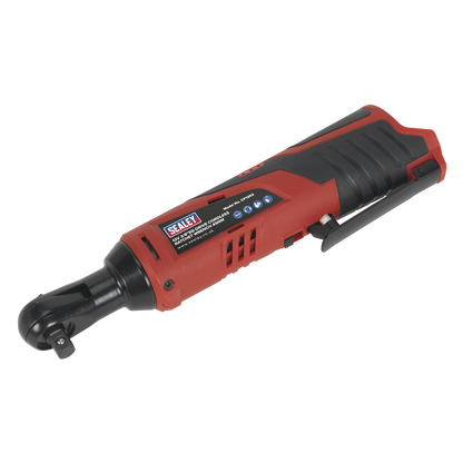 Sealey 12V SV12 Series 3/8"Sq Drive Cordless Ratchet Wrench 45Nm - Body Only CP1202