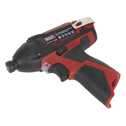 Sealey 12V SV12 Series 1/4"Hex Drive Cordless Impact Driver 80Nm - Body Only CP1203