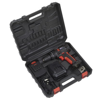 Sealey 18V Ø10mm Cordless Hammer Drill/Driver CP18VLD