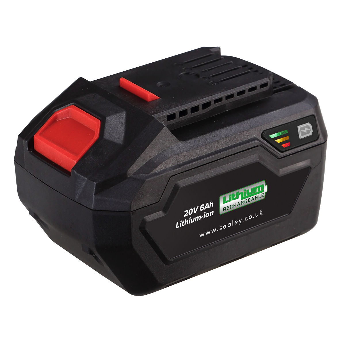 Sealey 20V 6Ah SV20 Series Lithium-ion Power Tool Battery CP20VBP6