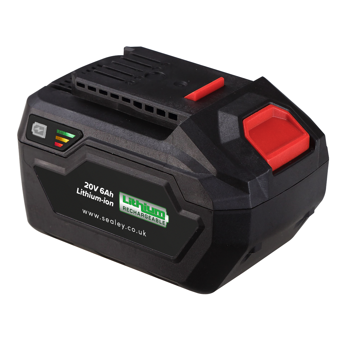 Sealey 20V 6Ah SV20 Series Lithium-ion Power Tool Battery CP20VBP6
