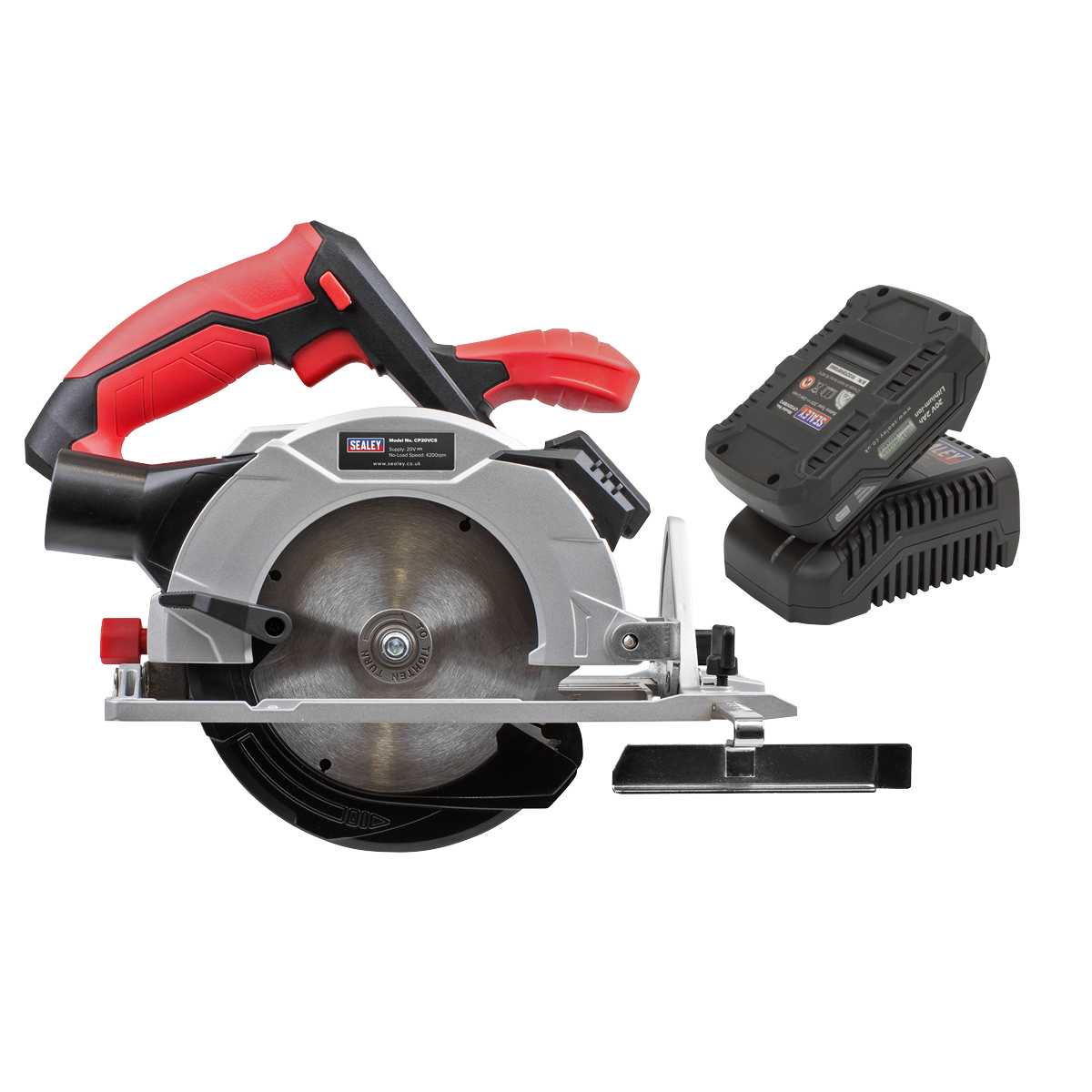 Sealey 20V 2Ah Ø150mm Circular Saw Kit CP20VCSKIT1