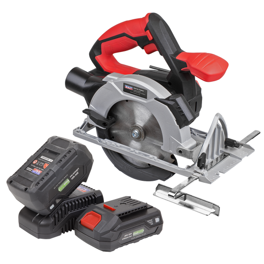 Sealey 20V Ø150mm Circular Saw Kit - 2 Batteries CP20VCSKIT