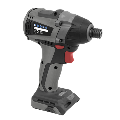 Sealey 20V SV20 Series 1/4"Hex Brushless Impact Driver 200Nm - Body Only CP20VIDX