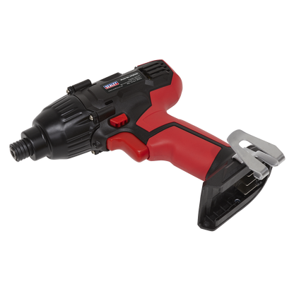 Sealey 20V SV20 Series 1/4"Hex Drive Impact Driver 180Nm - Body Only CP20VID