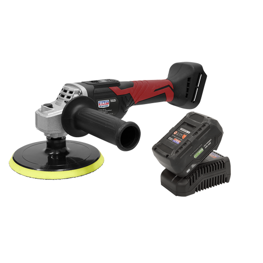 Sealey 20V 4Ah Ø150mm Cordless Rotary Polisher Kit CP20VRPKIT