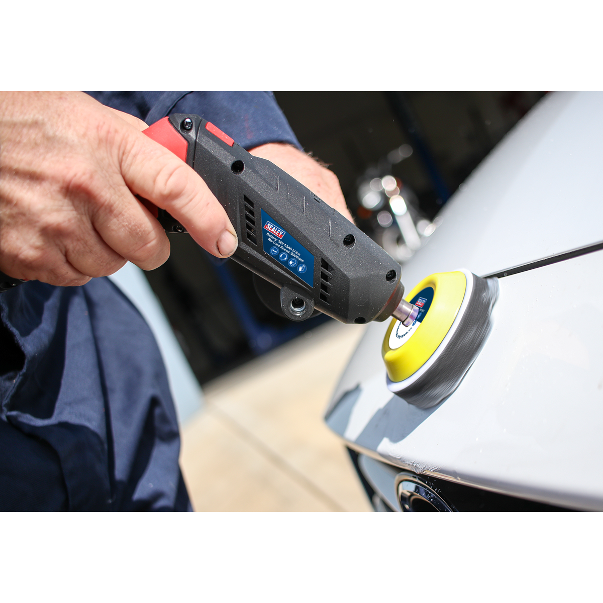 Sealey 12V Cordless Mini Sander/Polisher Kit CP2812V