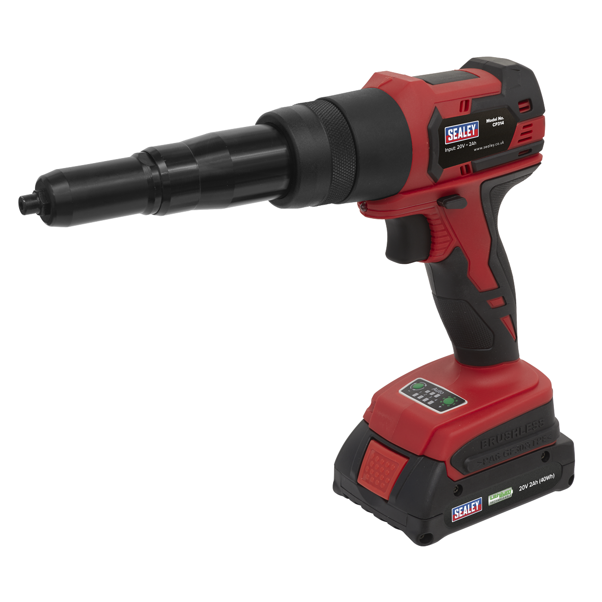 Sealey 20V 2Ah Cordless Riveter CP314
