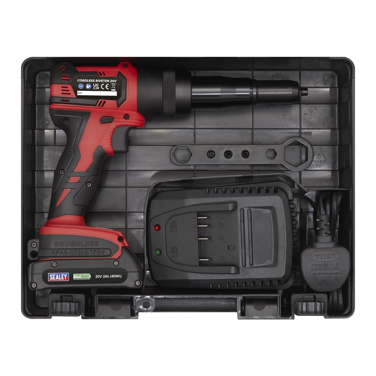 Sealey 20V 2Ah Cordless Riveter CP314