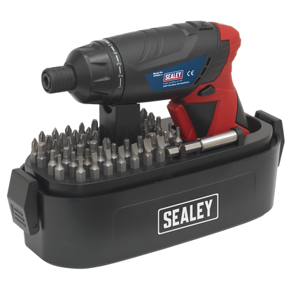 Sealey 53pc 3.6V Cordless Screwdriver Set CP36S