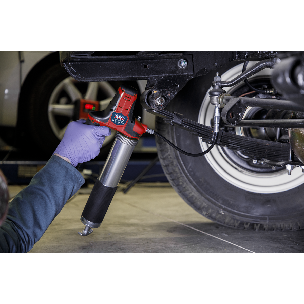 Sealey 8V Cordless Grease Gun CPG8V