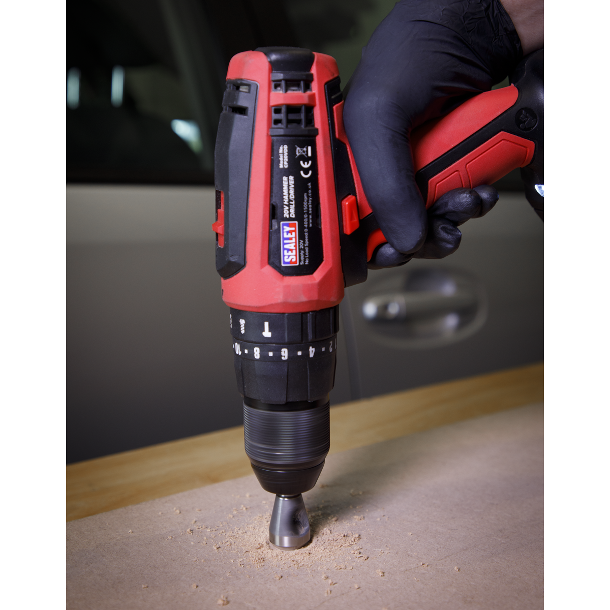 Sealey 4pc 90° Slotted Deburring Countersink Drill Bit Set CSSET4O