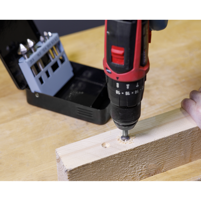 Sealey 6pc 90° Countersink Bit Set - 3 x V Flutes CSSET6V