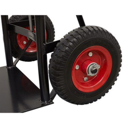 Sealey 200kg Heavy-Duty Sack Truck with PU Tyres CST983HD
