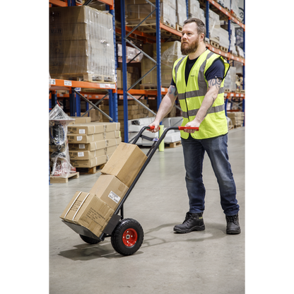 Sealey 250kg Capacity Heavy-Duty Sack Truck with PU Tyres CST986HD