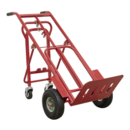 Sealey 250kg 3-in-1 Sack Truck with Pneumatic Tyres CST989