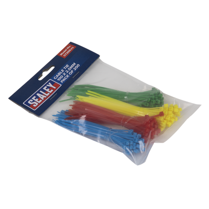 Sealey 100 x 2.5mm Cable Tie - Pack of 200 CT200