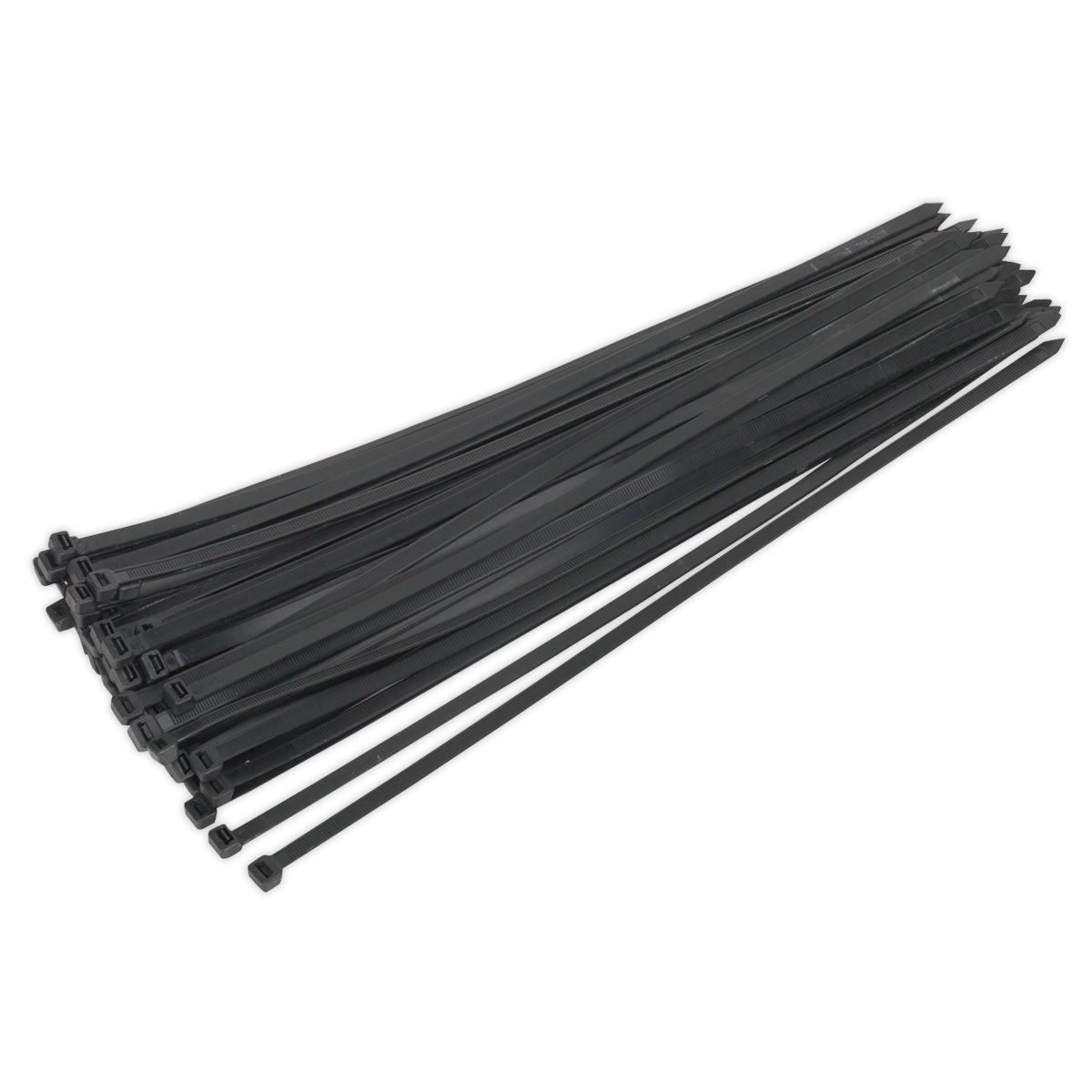 Sealey 650 x 12mm Black Cable Tie - Pack of 50 CT65012P50