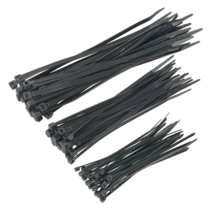 Sealey Cable Tie Assortment Black - Pack of 75 CT75B