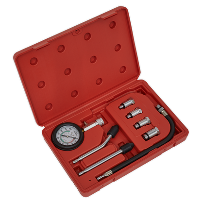 Sealey 8pc Petrol Engine Compression Test Kit CT955