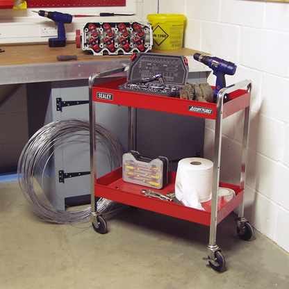 Sealey 2-Level Heavy-Duty Trolley CX102