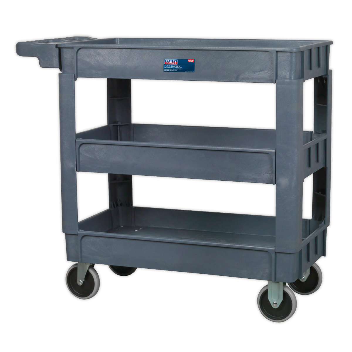Sealey 3-Level Composite Heavy-Duty Trolley CX203