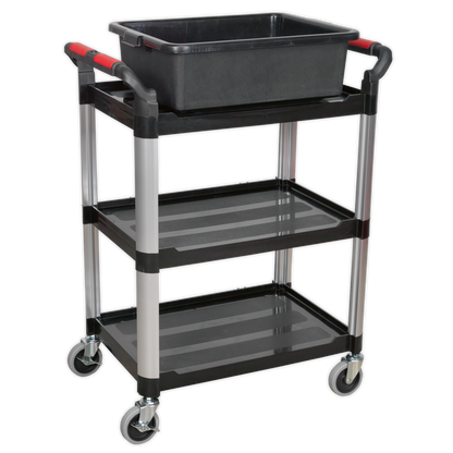 Sealey 3-Level Composite Workshop Trolley CX309