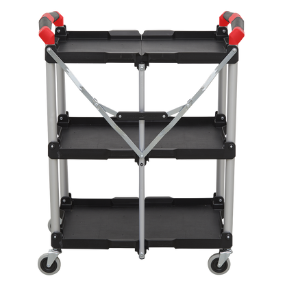 Sealey 3-Level Folding Workshop Trolley CX314