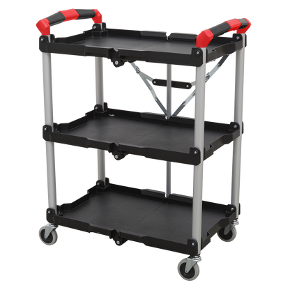 Sealey 3-Level Folding Workshop Trolley CX314