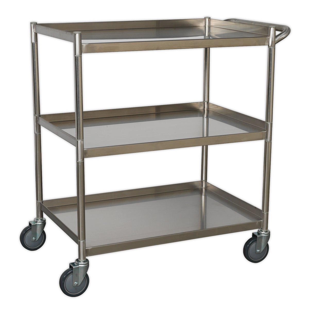 Sealey 3-Level Stainless Steel Workshop Trolley CX410SS
