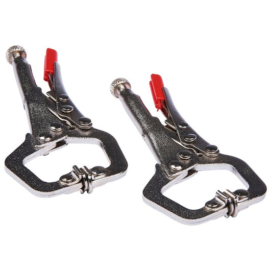 Amtech 2 Piece mini C clamp set D2080