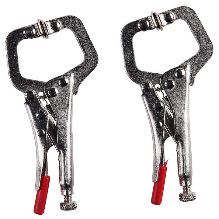 Amtech 2 Piece mini C clamp set D2080