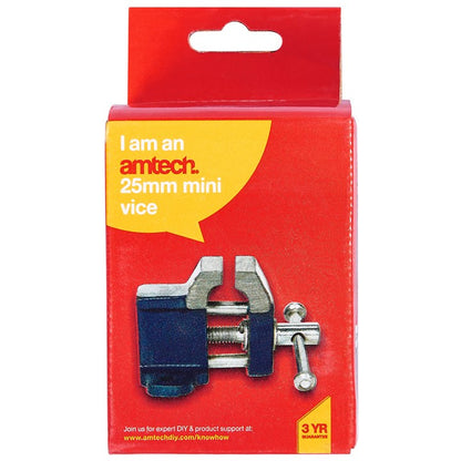Amtech 25mm (1") Mini vice D2800