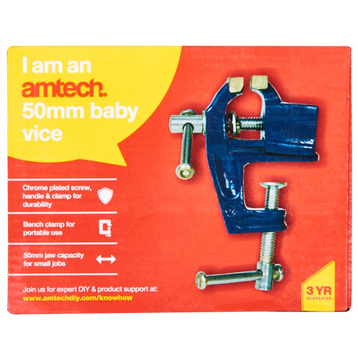 Amtech 50mm (2") Baby vice D3100