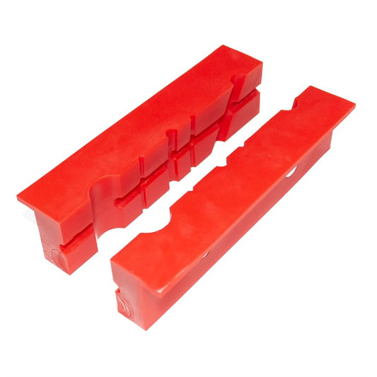 Amtech 140mm Non-marking magnetic vice jaw protectors D4290
