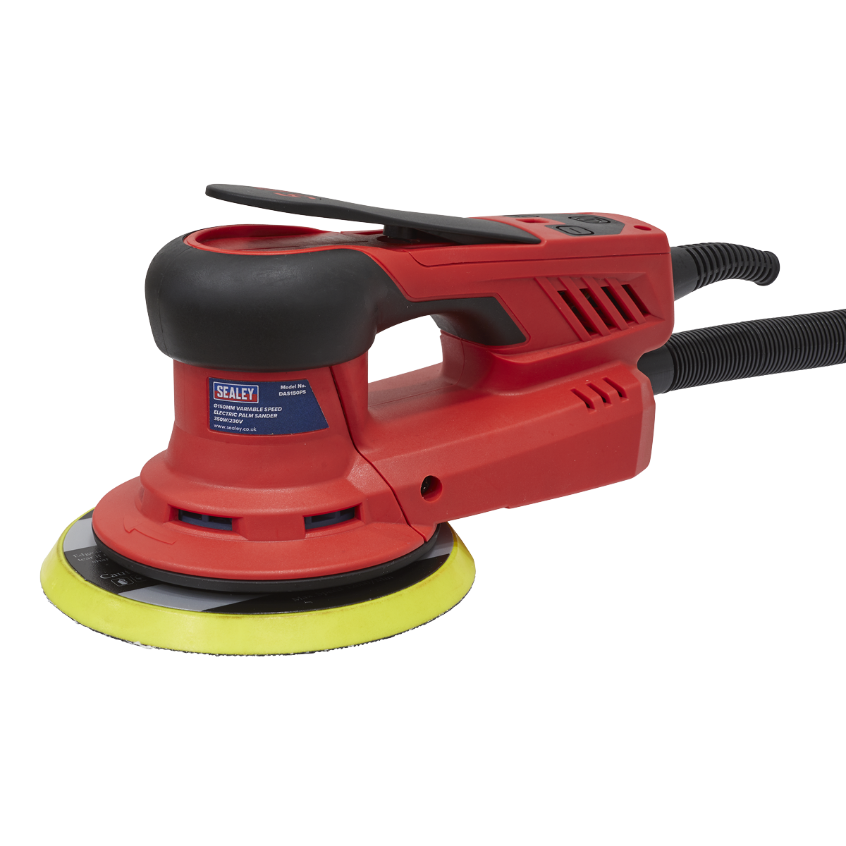 Sealey Ø150mm Variable Speed Brushless Electric Palm Sander 350W/230V DAS150PS