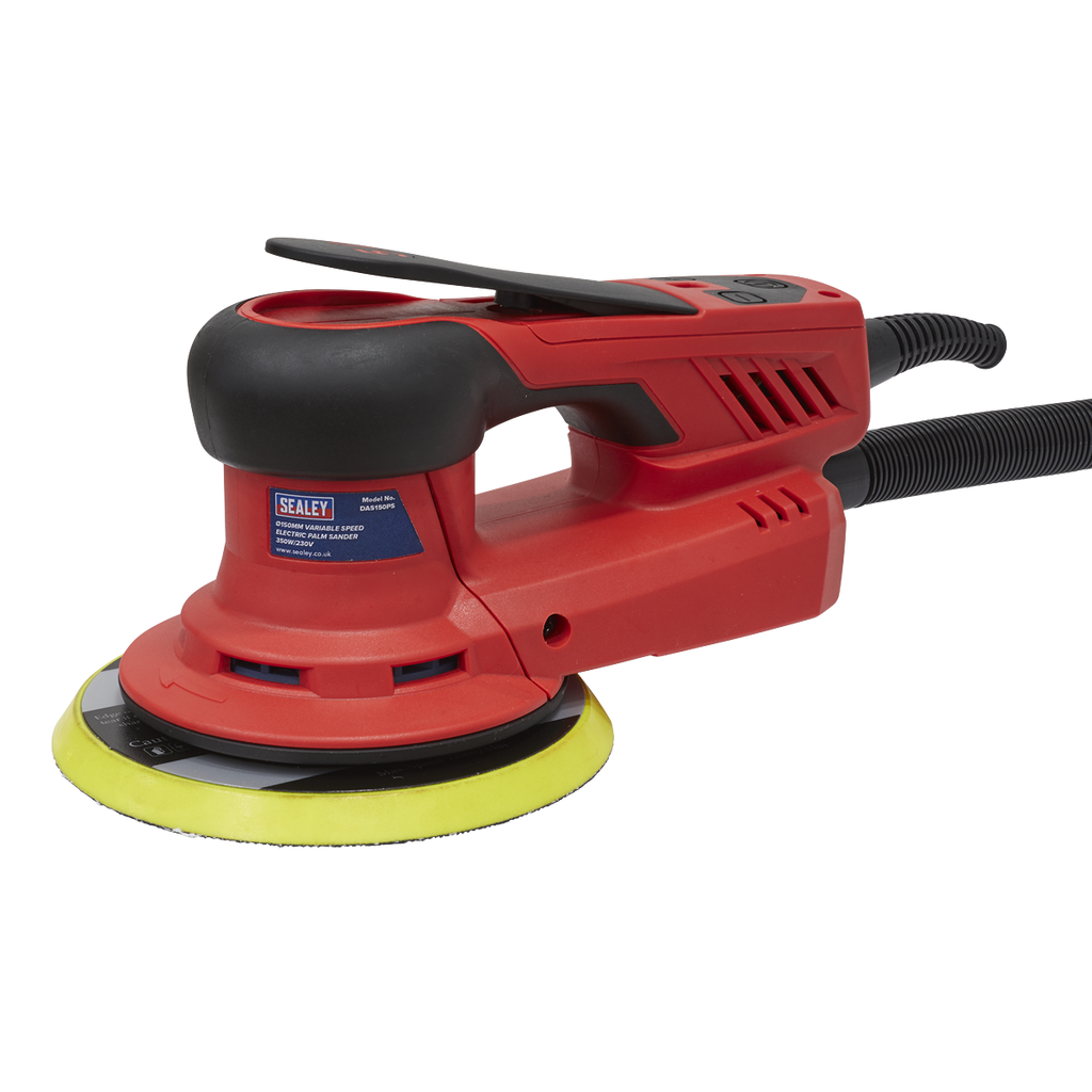 Sealey Ø150mm Variable Speed Brushless Electric Palm Sander 350W/230V DAS150PS