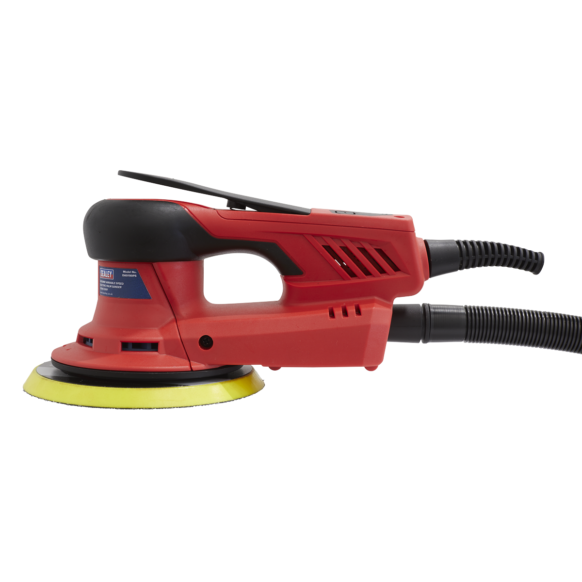 Sealey Ø150mm Variable Speed Brushless Electric Palm Sander 350W/230V DAS150PS