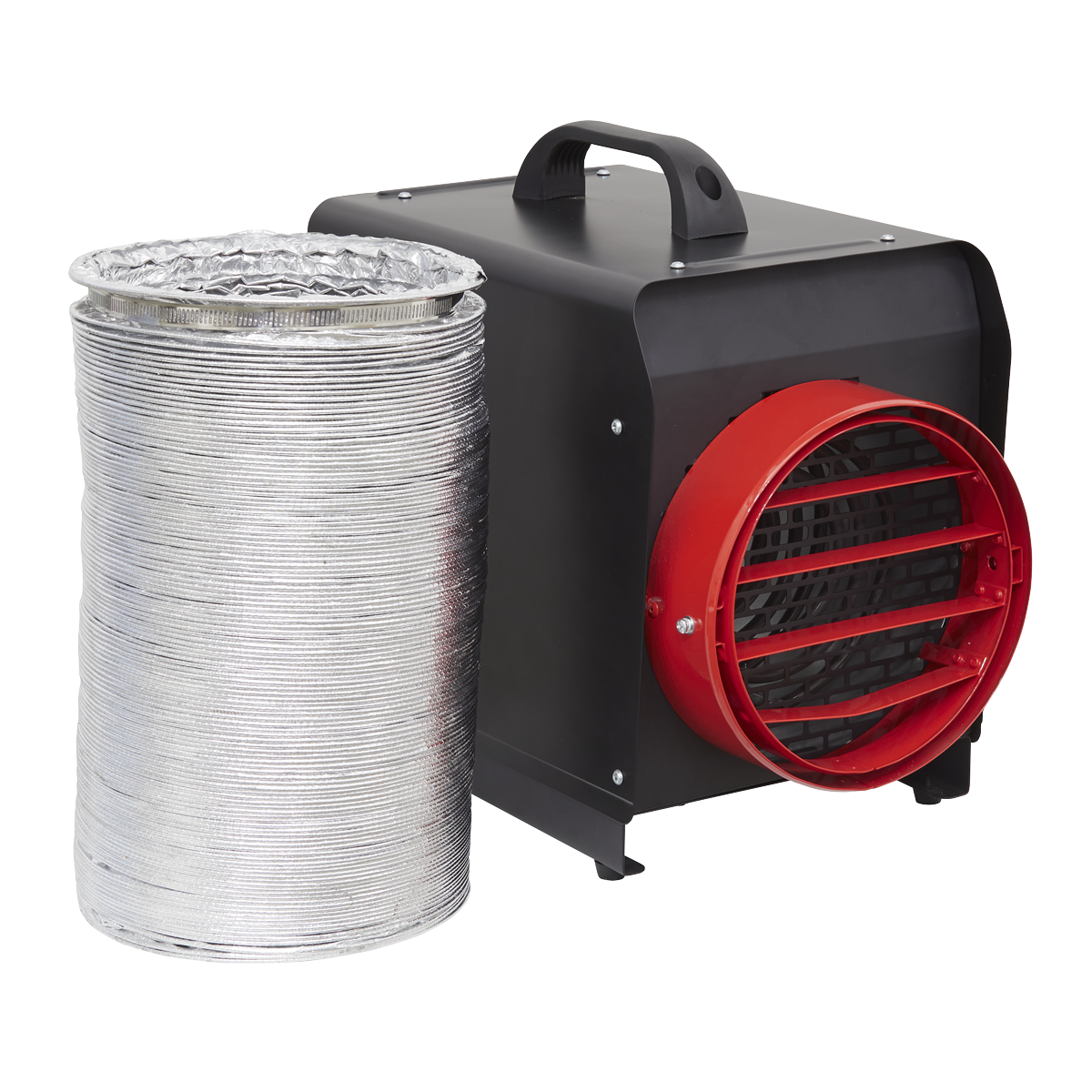 Sealey 5kW Industrial Fan Heater with Ducting DEH5001