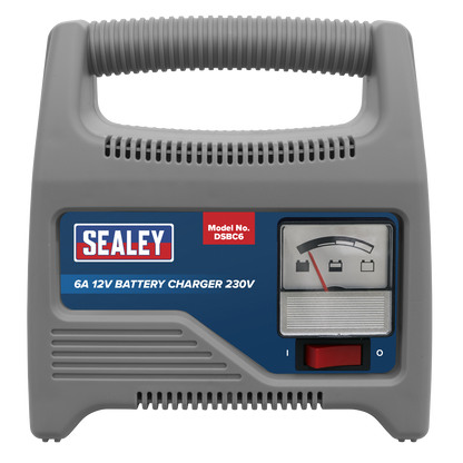 Sealey 6A 12V Battery Charger 230V DSBC6