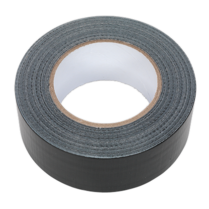 Sealey 48mm x 50m Black Duct Tape DTB