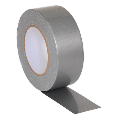 Sealey 48mm x 50m Silver Duct Tape DTS