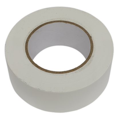 Sealey 50mm x 50m White Duct Tape DTW