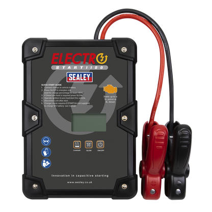 Sealey 12V 1100A ElectroStart® Batteryless Jump Starter E/START1100